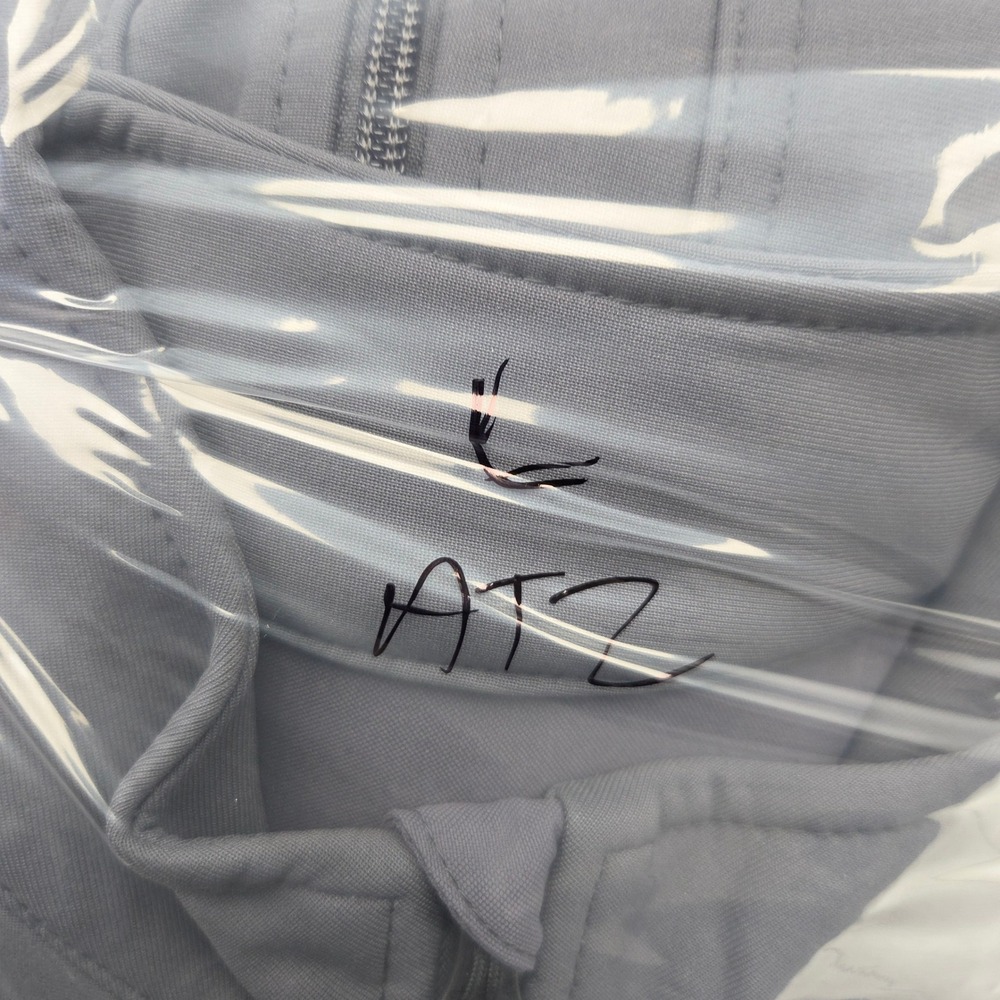 Carhartt Jacket Mens L Gray Modern Fit Full Zip Fleece Scrub Jacket - Picture 11 of 11